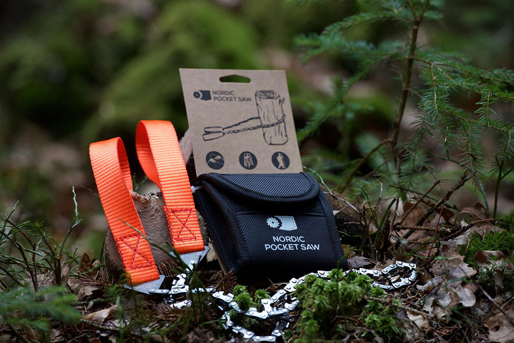 Outdoor Nordic Pocket Saw-Léger Suédois Manuel tronçonneuse-orange